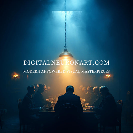 War Room Shadows – Cinematic Historical Meeting Scene