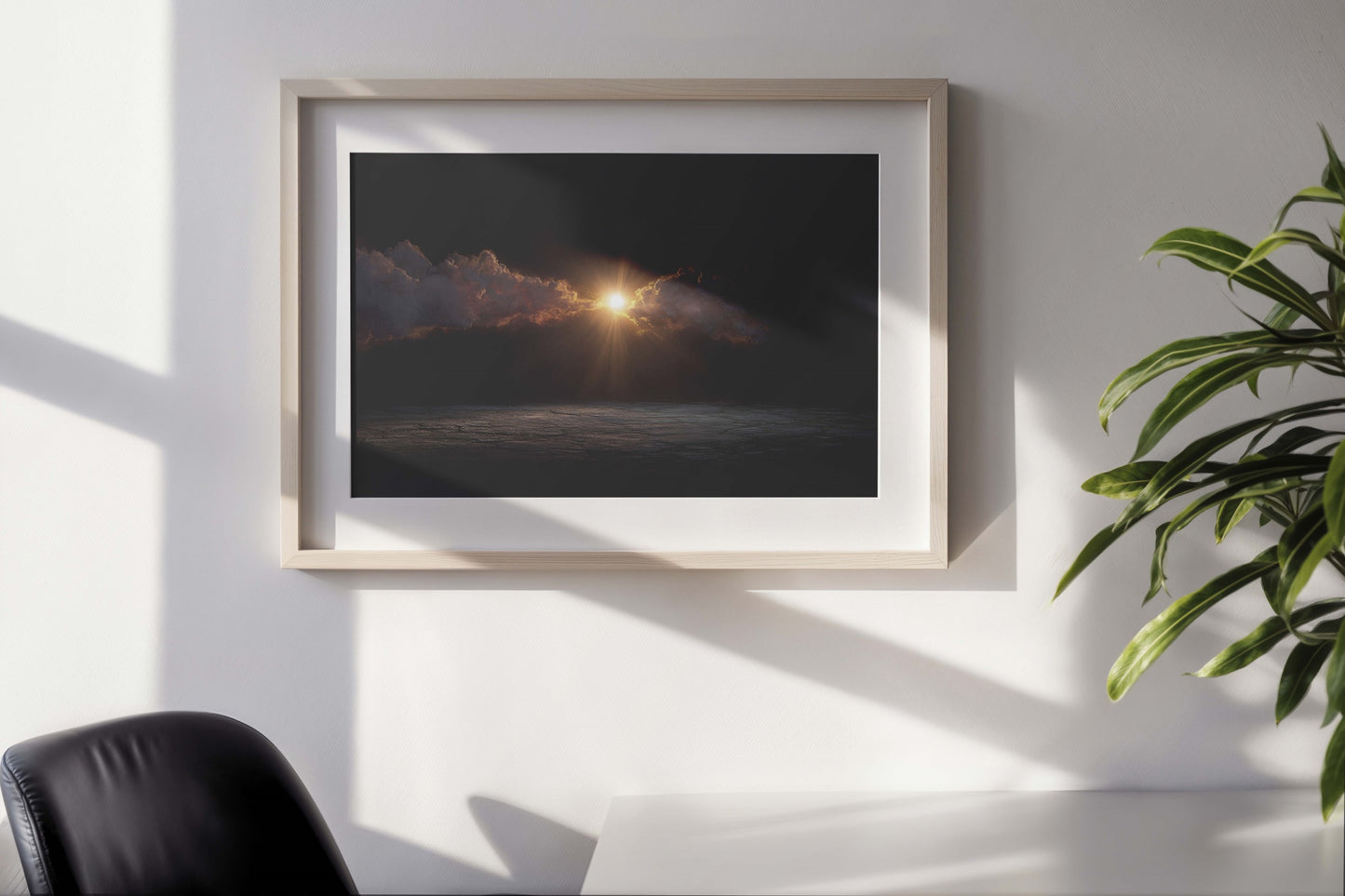 Breaking Dawn – Digital Realism Atmospheric Landscape | Sunrise Wall Art Digital Download