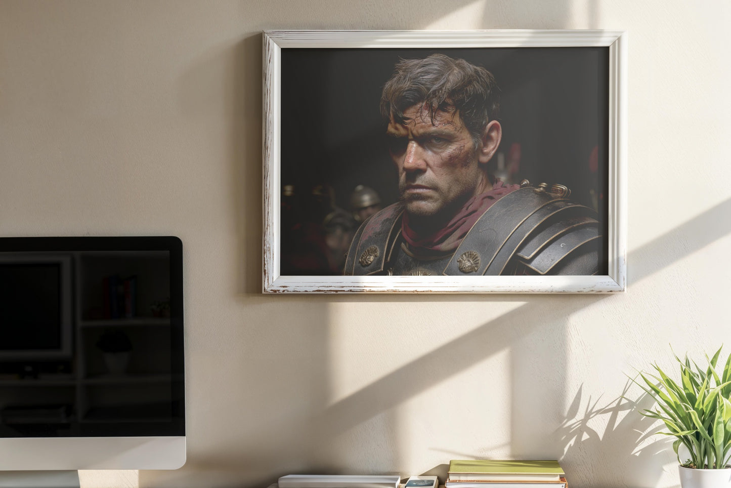 Eternal Resolve – Cinematic Historical Realism Digital Art Download