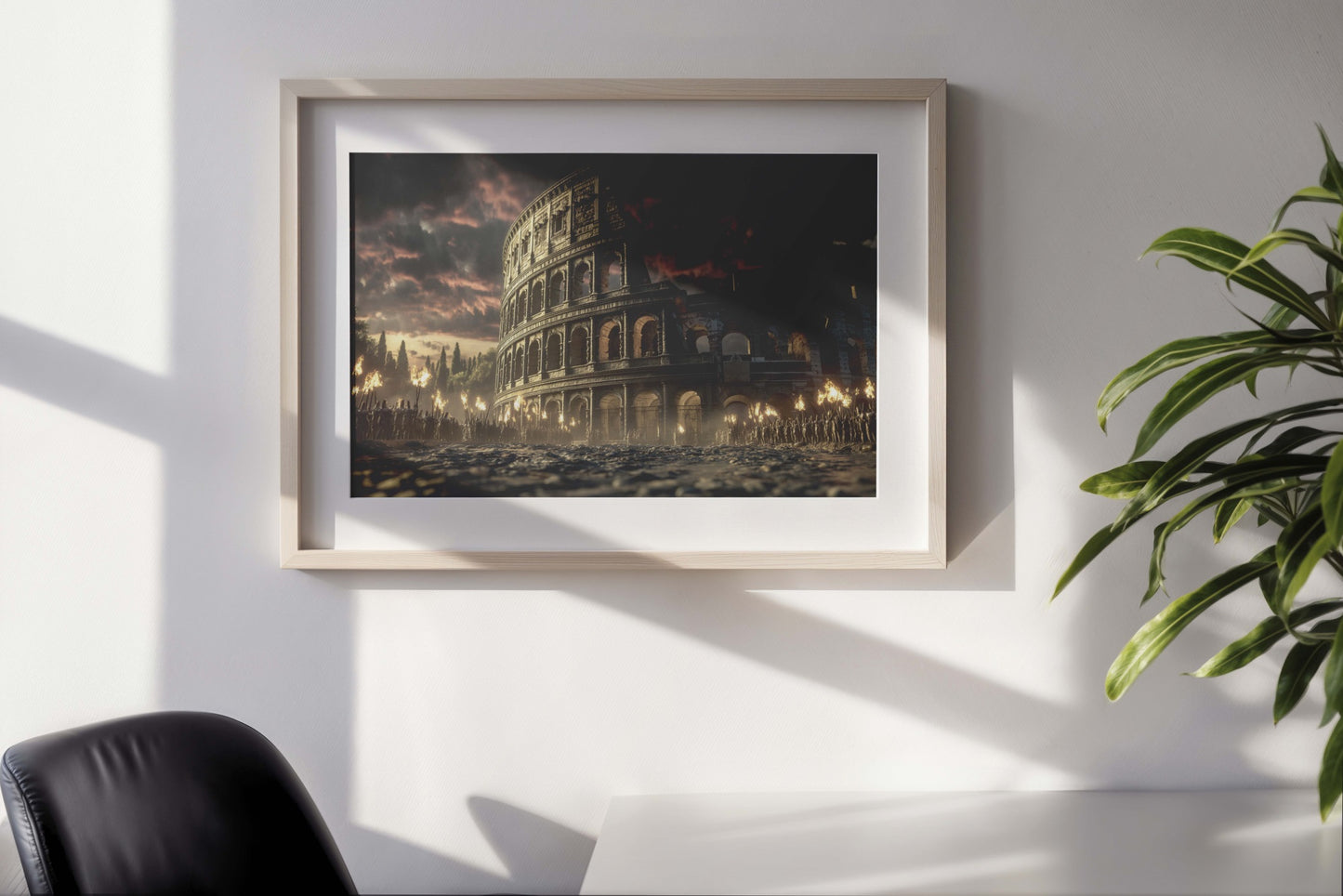Eternal Colosseum – Epic Ancient Rome Digital Wall Art | Historical Roman Architecture Painting | Cinematic Digital Download for Home & Office Decor