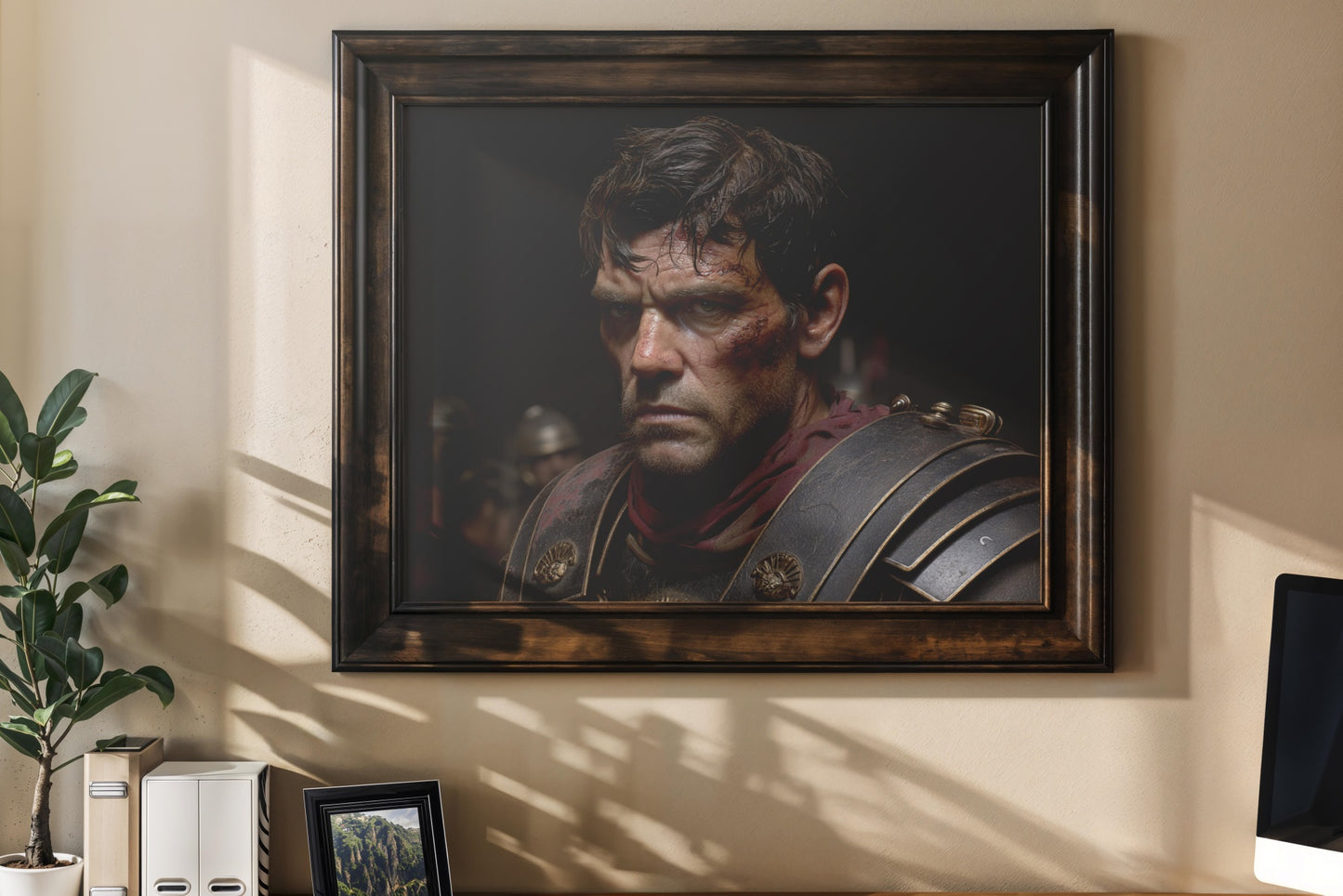 Eternal Resolve – Cinematic Historical Realism Digital Art Download