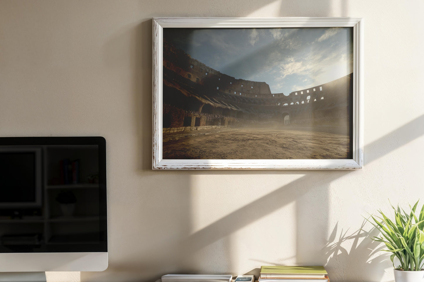 Colosseum at Dawn – Historical Realism Digital Wall Art | Ancient Rome Digital Download