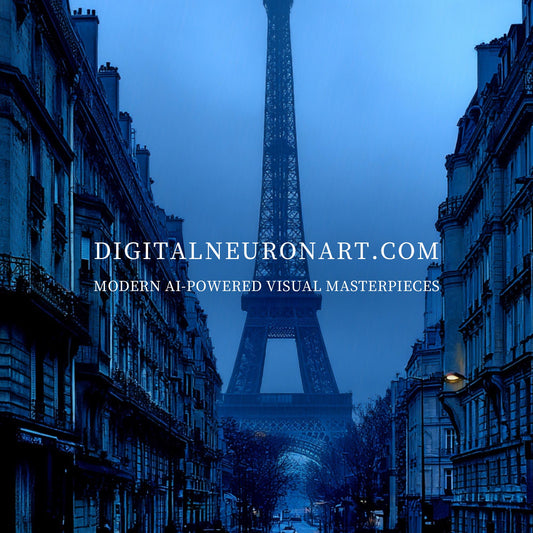 Midnight Rain in Paris — Cinematic Eiffel Tower Street Scene