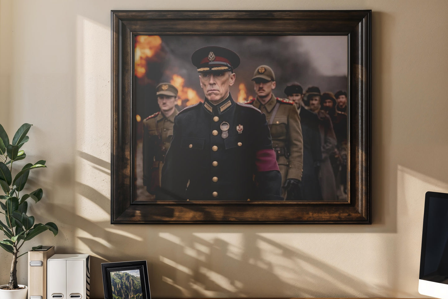 March of Command – Cinematic War Commander Art | Digital Download