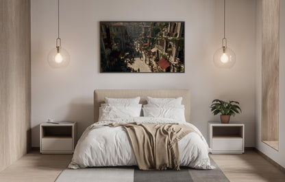Roman Market Streets – Historical Realism Digital Wall Art | Cinematic Ancient Cityscape Download