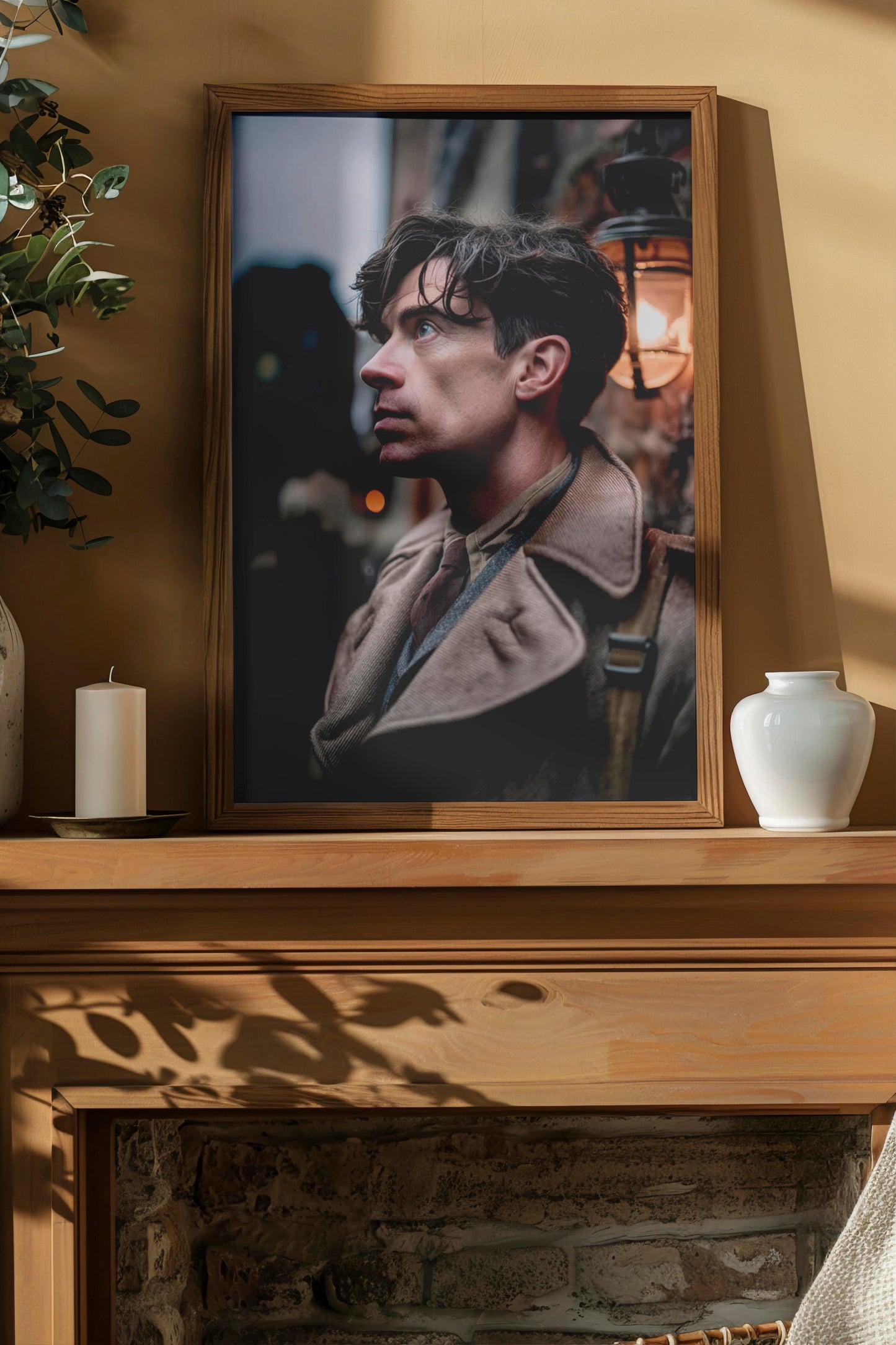 Silent Resolve – Cinematic Vintage Portrait Art | Digital Download