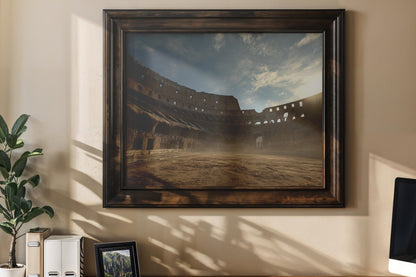 Colosseum at Dawn – Historical Realism Digital Wall Art | Ancient Rome Digital Download